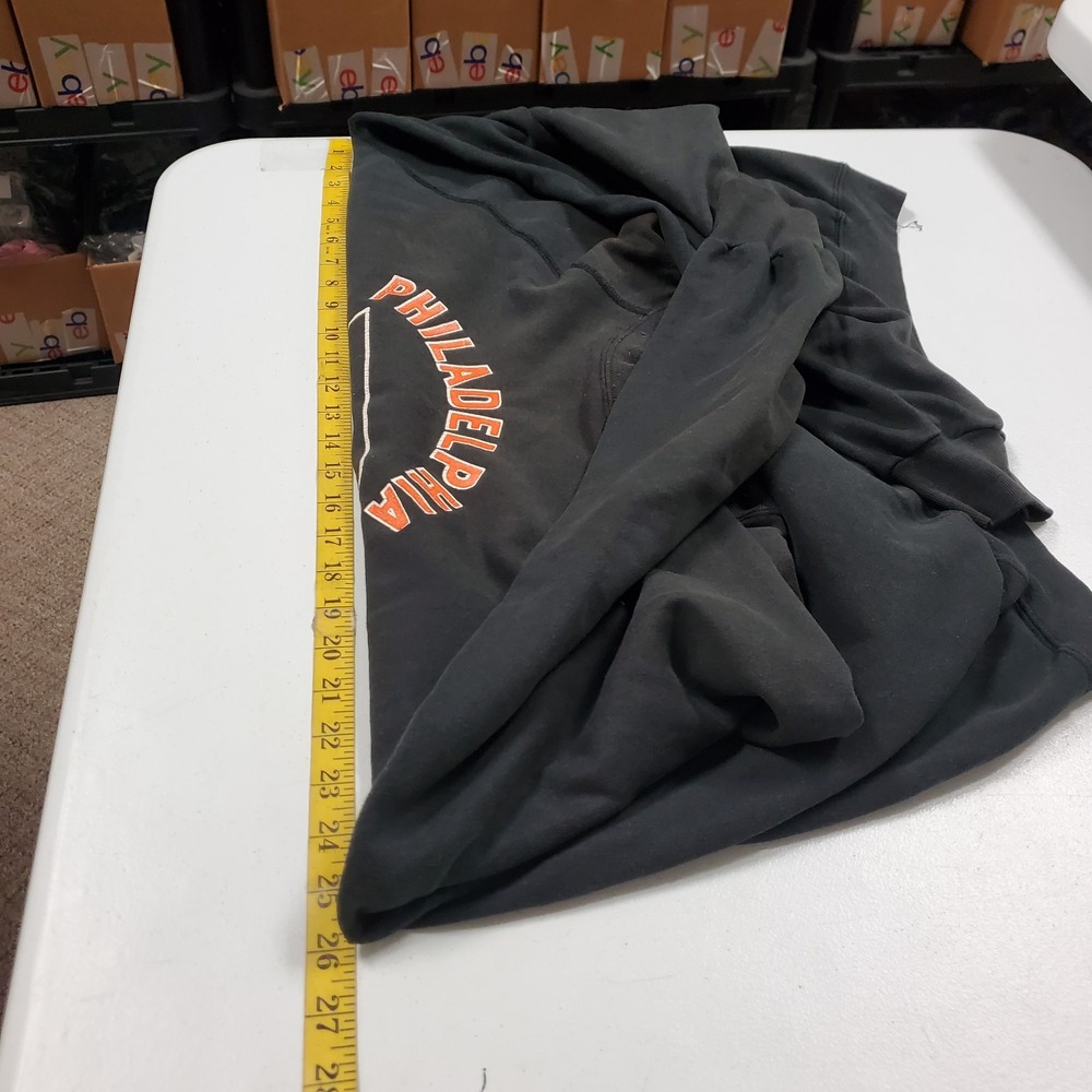 Trench Mens Vintage Philadelphia Flyers Sweatshirt Size XL Crew Neck Hockey - Picture 10 of 13